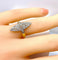 Bague 50 Bague marquise en or jaune 18 carats et diamants, vers 1900 58 Facettes AB653