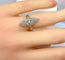 Bague 50 Bague marquise en or jaune 18 carats et diamants, vers 1900 58 Facettes AB653