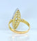 Bague 50 Bague marquise en or jaune 18 carats et diamants, vers 1900 58 Facettes AB653