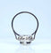 Bague 57 Bague Art déco octogonale en or blanc 18 carats et diamant 1,95 ct 58 Facettes AB654