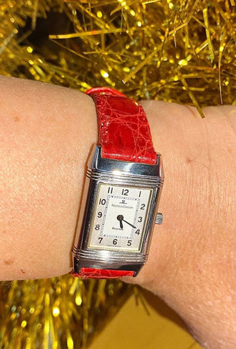 Montre Jaeger-LeCoultre Reverso - Montre pour dame en acier 58 Facettes AB659
