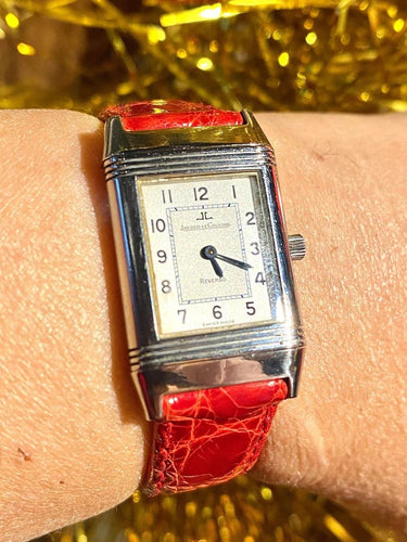 Montre Jaeger-LeCoultre Reverso - Montre pour dame en acier 58 Facettes AB659
