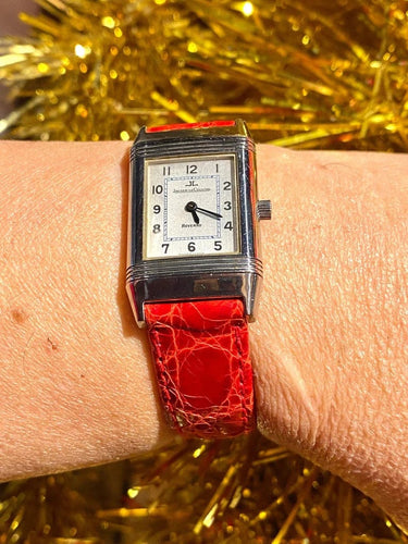 Montre Jaeger-LeCoultre Reverso - Montre pour dame en acier 58 Facettes AB659