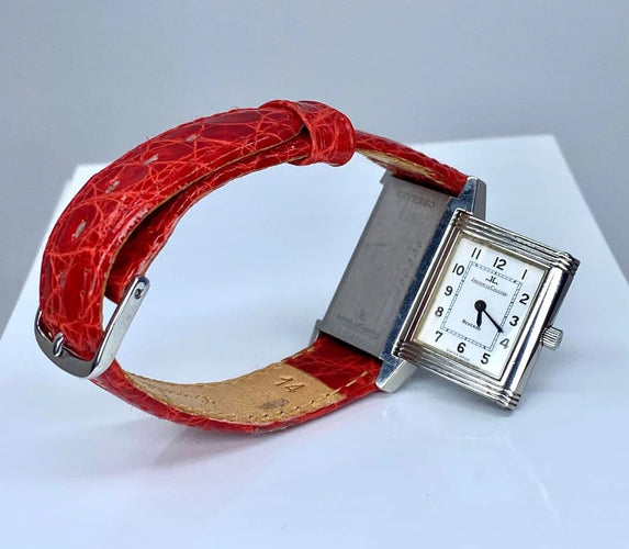 Montre Jaeger-LeCoultre Reverso - Montre pour dame en acier 58 Facettes AB659