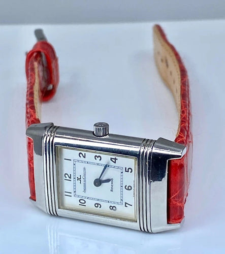 Montre Jaeger-LeCoultre Reverso - Montre pour dame en acier 58 Facettes AB659