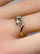Bague 56.5 Bague toi et moi en or jaune et blanc 18 carats diamants 58 Facettes AB660