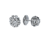Boucles d'oreilles Boucles d’oreilles en or blanc 18 carats et diamants 58 Facettes AB662