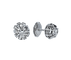 Boucles d'oreilles Boucles d’oreilles en or blanc 18 carats et diamants 58 Facettes AB662