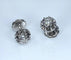 Boucles d'oreilles Boucles d’oreilles en or blanc 18 carats et diamants 58 Facettes AB662