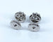 Boucles d'oreilles Boucles d’oreilles en or blanc 18 carats et diamants 58 Facettes AB662