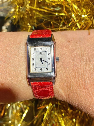 Montre Jaeger-LeCoultre Reverso - Montre femme en acier 58 Facettes AB659