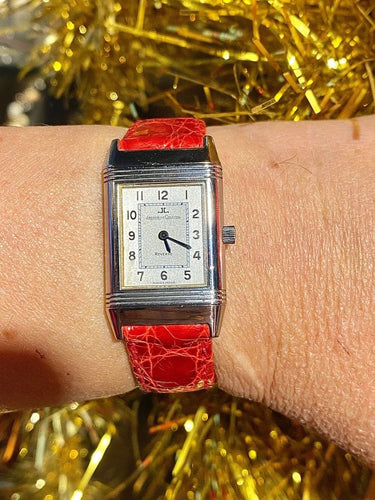 Montre Jaeger-LeCoultre Reverso - Montre femme en acier 58 Facettes AB659
