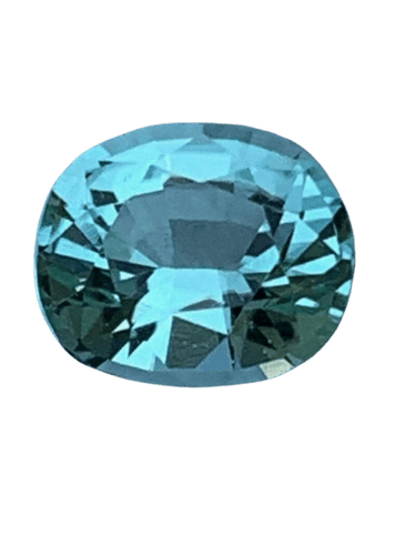 Gemstone Tourmaline bleue naturelle ovale 1,17 ct 58 Facettes 364
