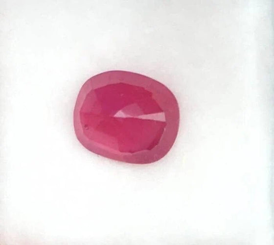 Gemstone Rubis naturel 9,02 ct taille coussin 58 Facettes 379