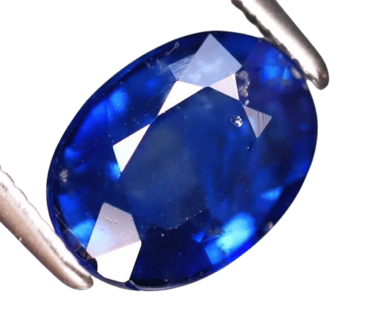 Gemstone Saphir bleu chauffé ovale 2,31 ct 58 Facettes 337