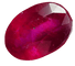 Gemstone Rubis ovale 5,50 ct du Mozambique 58 Facettes 282