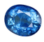 Gemstone Saphir bleu ovale 1,59 ct chauffé, origine Sri Lanka 58 Facettes 266