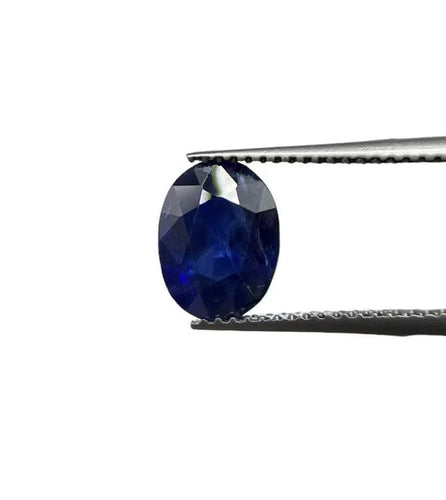 Gemstone Saphir bleu non chauffé 2,04 ct taille ovale 58 Facettes 207