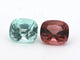 Gemstone Paire de tourmalines bleu lagon et rubellites coussin 3,05 ct 58 Facettes 205
