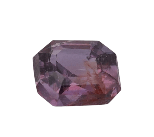 Gemstone Saphir padparadscha non chauffé 0,87 ct avec certificat CGL 58 Facettes 93