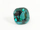 Gemstone Tourmaline sarcelle rare - Pierre taille coussin 1,55 ct 58 Facettes 67