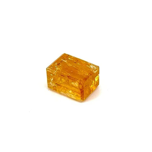 Gemstone Topaze impériale brute 15 ct non chauffée, non traitée 58 Facettes 167