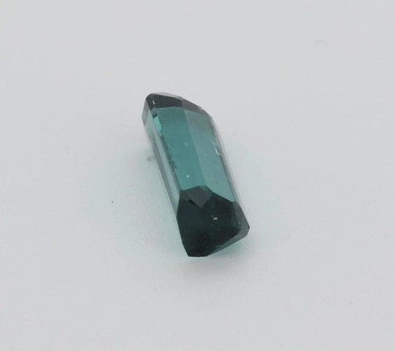 Gemstone Tourmaline bleue indigolite naturelle 0,74 ct 58 Facettes 22