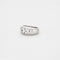 Bague 52 Bague alliance en or blanc 18 kt avec diamants 1 ct 58 Facettes