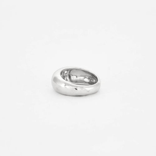 Bague 52 Bague alliance en or blanc 18 kt avec diamants 1 ct 58 Facettes