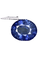 Gemstone Saphir bleu ovale 2,22 ct non chauffé, certificat AIG 58 Facettes 495