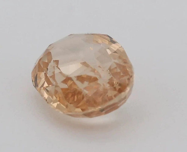 Gemstone Saphir orange ovale non chauffé non traité 2,70 ct avec certificat CGL 58 Facettes 452