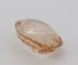Gemstone Saphir orange ovale non chauffé non traité 2,70 ct avec certificat CGL 58 Facettes 452