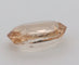 Gemstone Saphir orange ovale non chauffé non traité 2,70 ct avec certificat CGL 58 Facettes 452