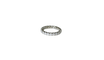 Bague 51.5 Alliance - Bague tour complet en or blanc et diamants 58 Facettes