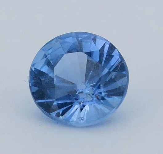 Gemstone Saphir bleu naturel 0,99 ct non chauffé avec certificat CGL 58 Facettes 446