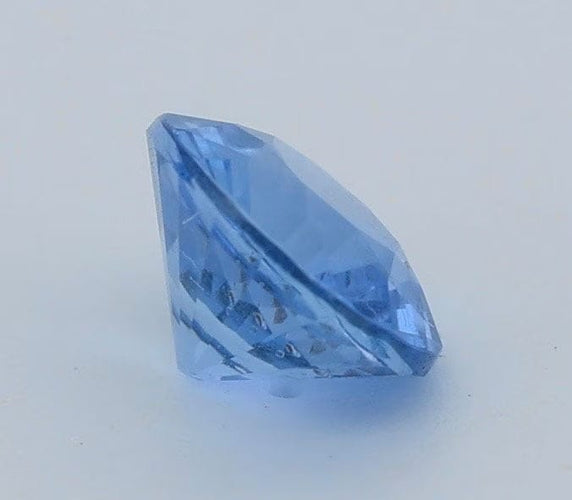 Gemstone Saphir bleu naturel 0,99 ct non chauffé avec certificat CGL 58 Facettes 446
