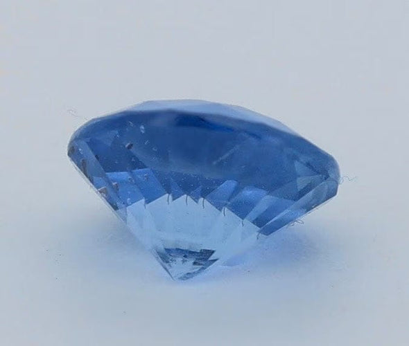 Gemstone Saphir bleu naturel 0,99 ct non chauffé avec certificat CGL 58 Facettes 446