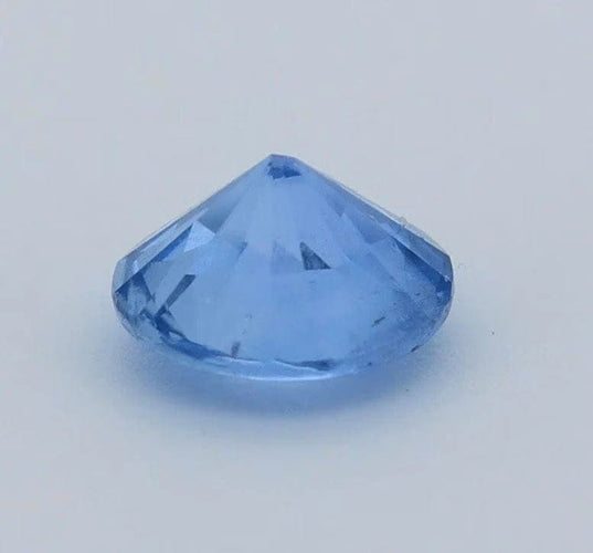 Gemstone Saphir bleu naturel 0,99 ct non chauffé avec certificat CGL 58 Facettes 446