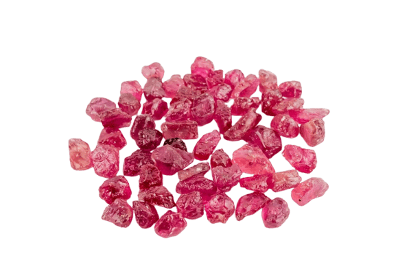 Gemstone Rubis - Lot de 60 ct non chauffés et non traités de Birmanie 58 Facettes 477