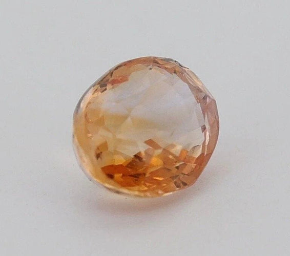 Gemstone Saphir padparadscha orange 1,10 ct ovale non chauffé avec certificat 58 Facettes 451