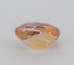 Gemstone Saphir padparadscha orange 1,10 ct ovale non chauffé avec certificat 58 Facettes 451