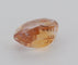 Gemstone Saphir padparadscha orange 1,10 ct ovale non chauffé avec certificat 58 Facettes 451