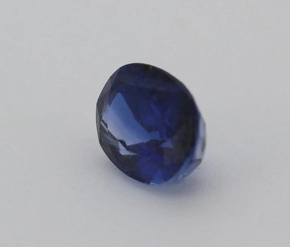 Gemstone Certificat - Saphir bleu naturel ovale 0,81 ct non chauffé 58 Facettes 457
