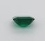 Gemstone Émeraude naturelle carrée 1,69 ct du Brésil, certificat GRS 58 Facettes 468