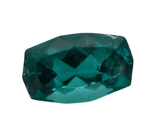 Gemstone Tourmaline bleue naturelle 1,71 ct avec certificat ALGT 58 Facettes 425