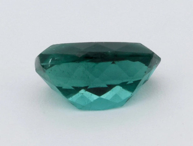 Gemstone Tourmaline bleue naturelle 1,71 ct avec certificat ALGT 58 Facettes 425