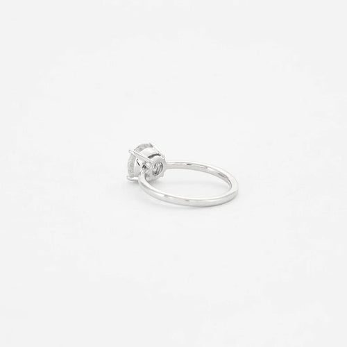 Bague 54 Bague en or blanc 18 kt avec diamant 1,93 ct 58 Facettes
