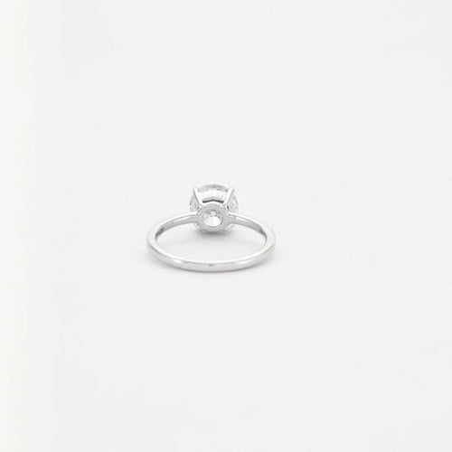Bague 54 Bague en or blanc 18 kt avec diamant 1,93 ct 58 Facettes