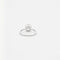 Bague 54 Bague en or blanc 18 kt avec diamant 1,93 ct 58 Facettes