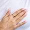 Bague 53 Bague diamant 0,15 ct en or 18 carats, taille 53 58 Facettes